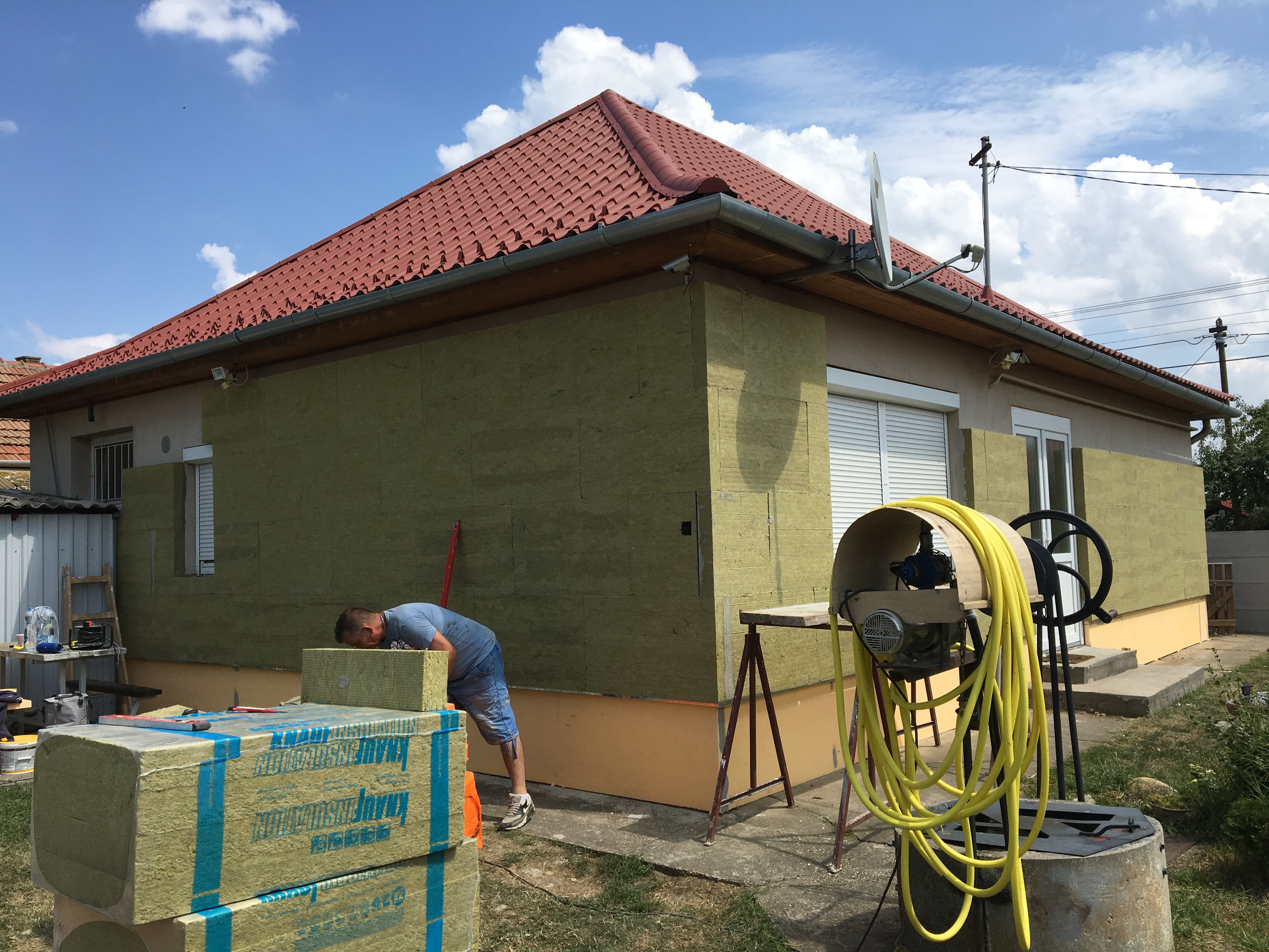 hőszigetelés Népsziget