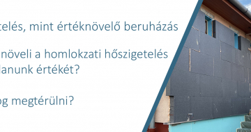 Hogyan növeli az ingatlan értékét a homlokzati hőszigetelés?