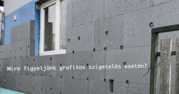 Mire figyeljünk a grafitos polisztirol lemez alkalmazásakor?