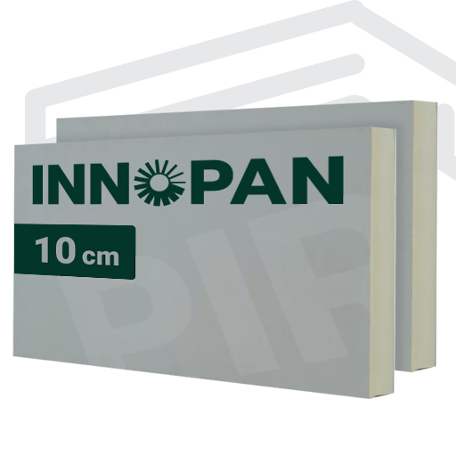 10 cm PIR homlokzati hőszigetelő lemez – Innopan MF-Therm Front E