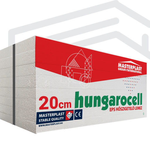 20 cm EPS 150 Hungarocell terhelhető hőszigetelő lemez