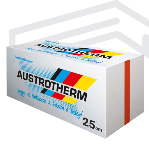 Austrotherm AT-H80 EPS 80 25 cm homlokzati hőszigetelő lemez