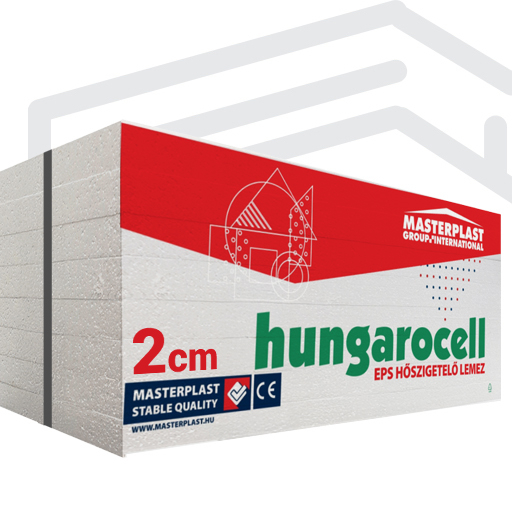 2 cm EPS 150 Hungarocell terhelhető hőszigetelő lemez