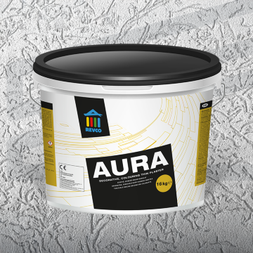REVCO Aura prémium vékonyvakolat dörzsölt 2 mm 16 kg