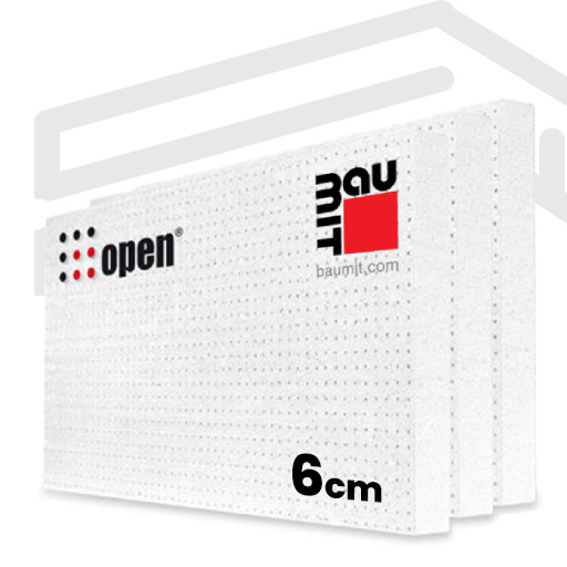 Baumit OpenTherm 6 cm homlokzati hőszigetelő lemez