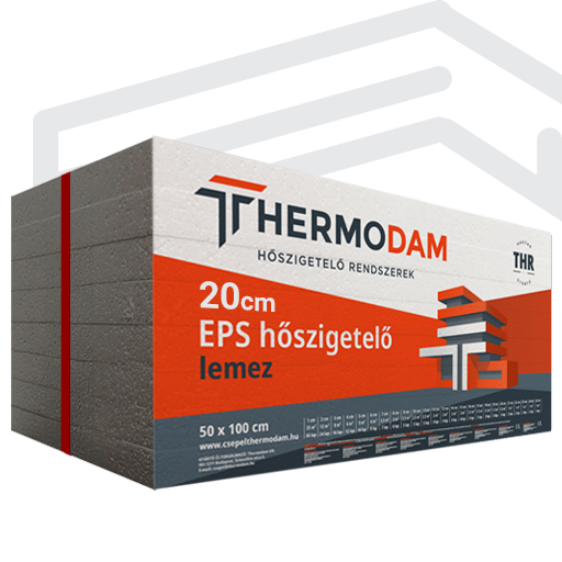 Thermodam EPS 80 20 cm grafitos homlokzati hőszigetelő lemez