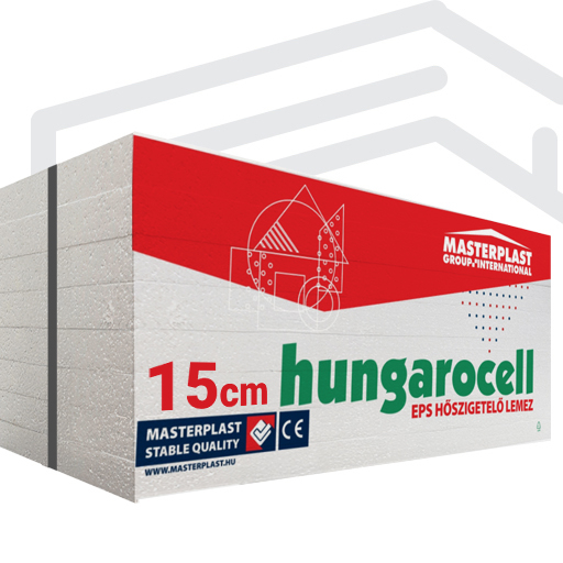 15 cm EPS 150 Hungarocell terhelhető hőszigetelő lemez