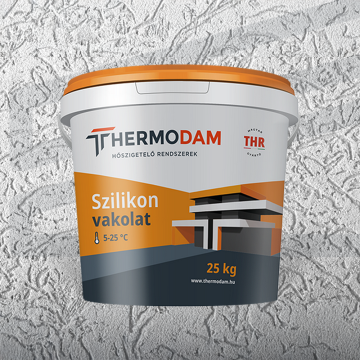 Thermodam szilikonos vakolat 2 mm dörzsölt 25 kg