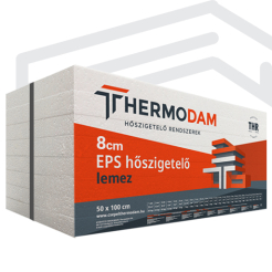 ThermoDam EPS 150 8 cm lépésálló hőszigetelő lemez